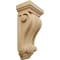 Ekena Millwork 6 1/4"W x 4"D x 12"H Cole Pilaster Wood Corbel, Cherry CORW06X04X12COCH - alternate 1